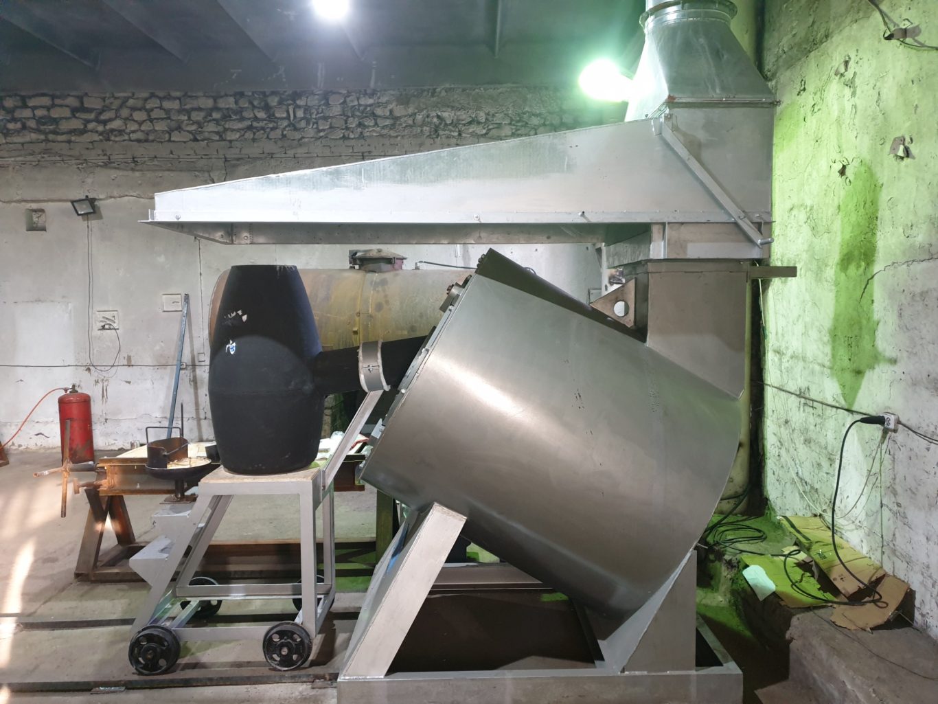 Hartzink Destilierofen